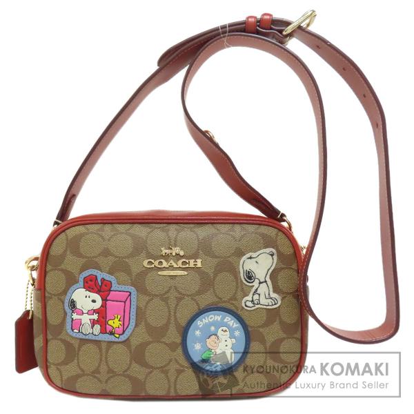 COACH（コーチ） CF304 スヌーピーコラボ シグネチャー ショルダー