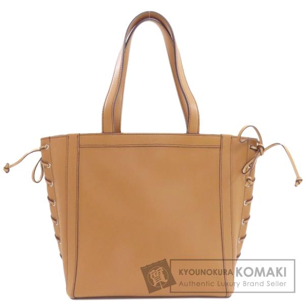 Max Mara（マックスマーラ） 編み込み リボン トートバッグ レザー