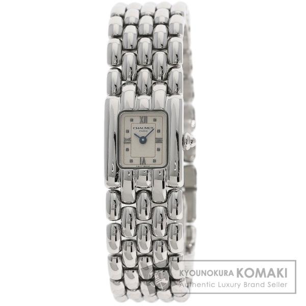 【稼働 新品電池】ショーメ ケイシス 青針 レディース 腕時計 CHAUMET（ショーメ） ケイシス 腕時計 ステンレススチール SS