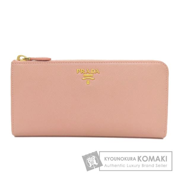 PRADA プラダ ロゴ 長財布（小銭入れあり） サフィアーノ レディース [中古] PRADA（プラダ） ロゴ 長財布（小銭入れあり） サフィアーノ