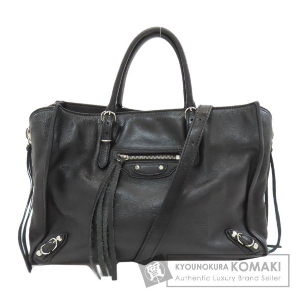 BALENCIAGA（バレンシアガ） 370926 ペーパー 2WAY ハンドバッグ 
