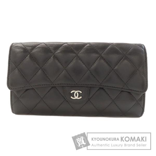 CHANEL（シャネル） マトラッセ ココマーク シルバー金具 長財布（小銭