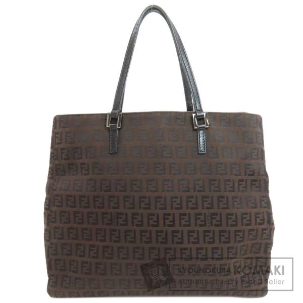 FENDI（フェンディ） ズッキーノ ハンドバッグ キャンバス レディース