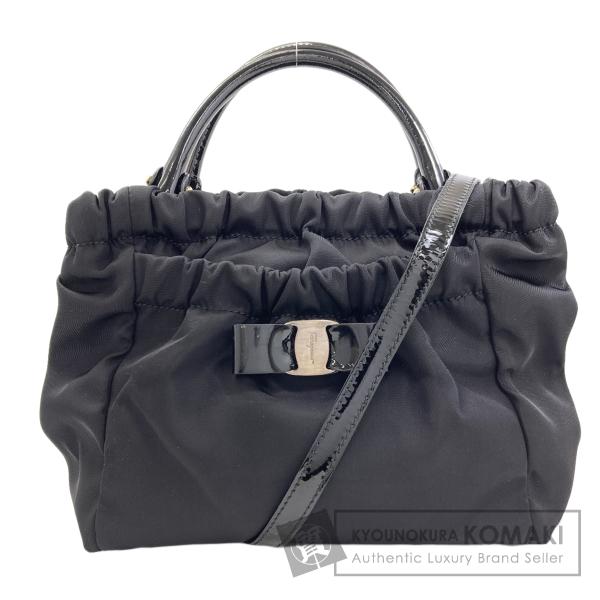Salvatore Ferragamo サルヴァトーレフェラガモ ヴァラリボン 2WAY