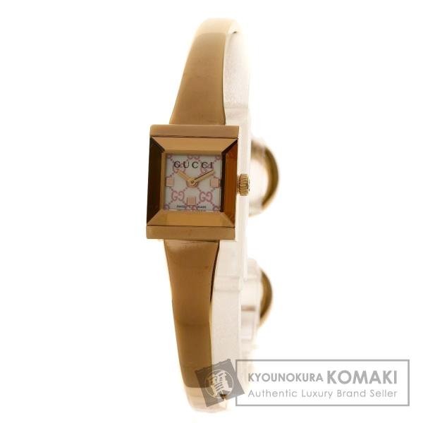 Gucci グッチ Ya128 5 Gg柄 Gp マーケティング 腕時計 レディース 中古