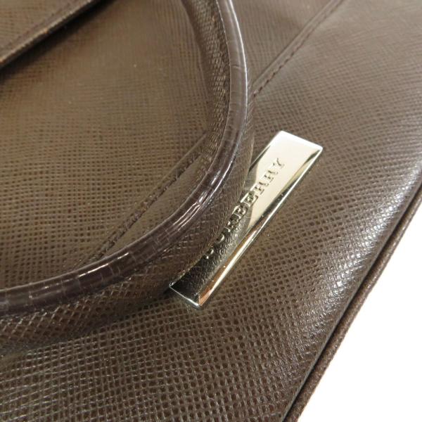 BURBERRY バーバリー ロゴモチーフ ハンドバッグレザー レディース BURBERRY バーバリー ロゴモチーフ ハンドバッグレザー レディース