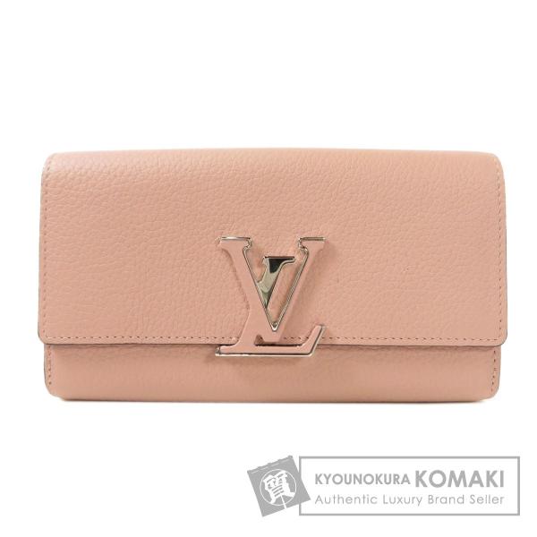 LOUIS VUITTON ルイヴィトン M61250 ポルトフォイユ・カプシーヌ 長財布(小銭入れあり)カーフ レディース 中古 LOUIS VUITTON ルイヴィトン M61250 ポルトフォイユ・カプシーヌ 長財布(小銭入れあり)カーフ レディース 中古