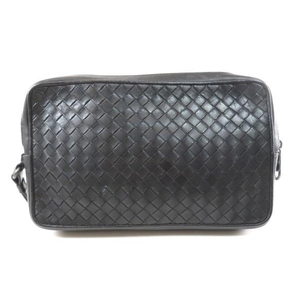 Bottega Veneta ボッテガヴェネタ イントレチャート メンズ セカンドバッグレザー 中古 限定特価