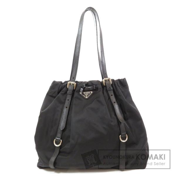 Prada プラダ ロゴプレート トートバッグ レディース ナイロン素材 爆売りセール開催中 中古
