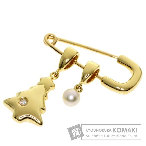 MIKIMOTO ミキモト クリスマスツリー パール 真珠 ダイヤモンド