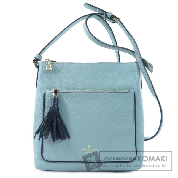 Kate 売り込み Spade ケイトスペード ロゴ レザー レディース ショルダーバッグ 中古
