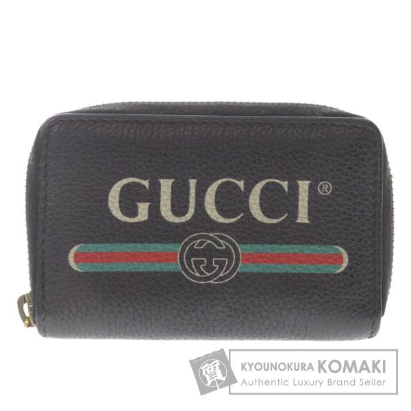 GUCCI グッチ 496819 ロゴタイプ コインケース レザー
