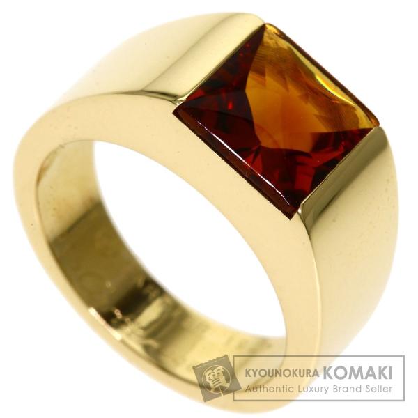 カルティエ タンク リング 指輪 E70805 アメジスト K18 12号 Cartier  