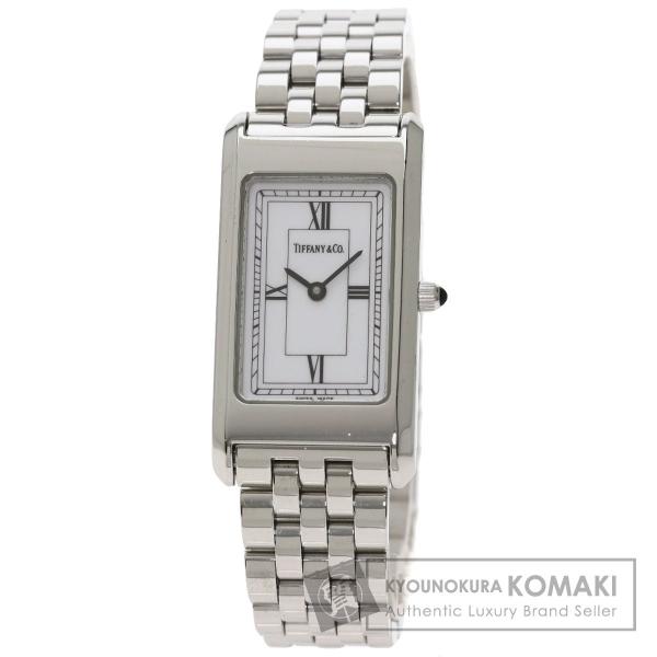 TIFFANY&Co. ティファニー クラシック スクエア 腕時計 ステンレス  