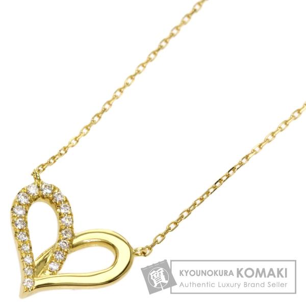 AHKAH アーカー フィルージュ ハート ミディ ハーフダイヤモンド