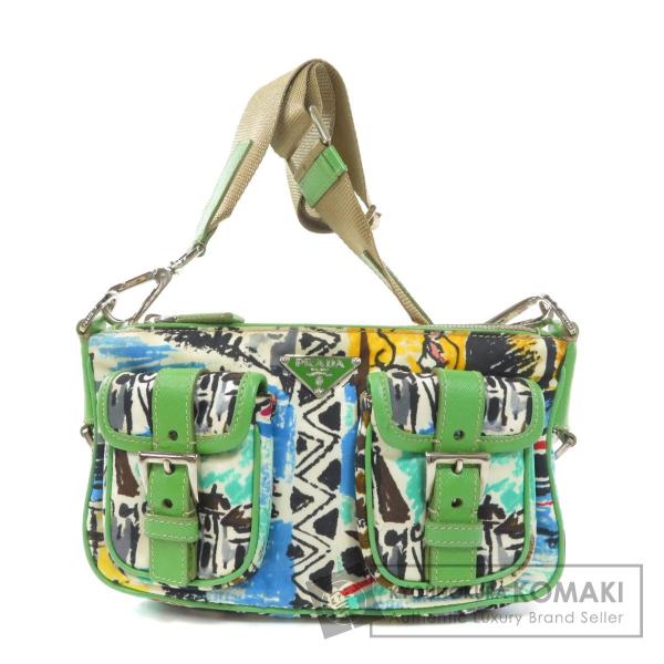 PRADA プラダ BR2731 ロゴプレート ショルダーバッグ ナイロン