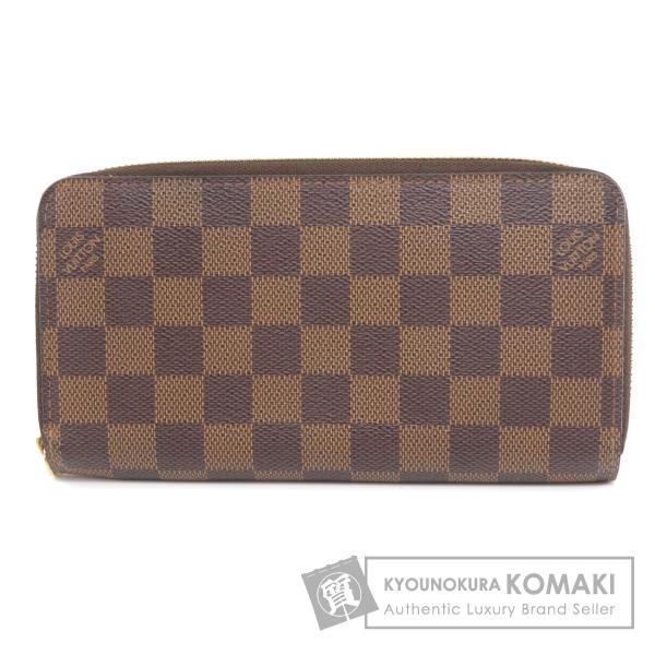 美品ルイヴィトン ダミエ エベヌ ジッピーウォレット N60015 箱付き LOUIS VUITTON ルイヴィトン N60015 ジッピー・ウォレット 旧