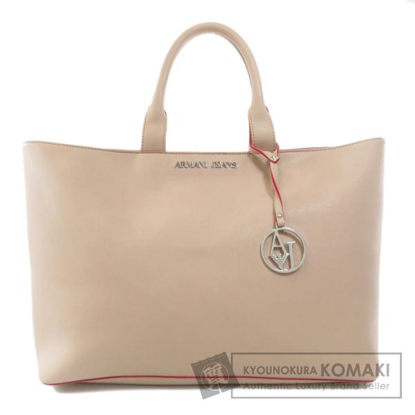ARMANI JEANS アルマーニ・ジーンズ ロゴモチーフ トートバッグ 合成