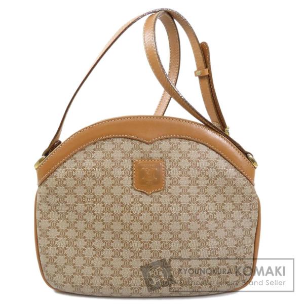 CELINE セリーヌ マカダム ショルダーバッグ PVC レディース 中古