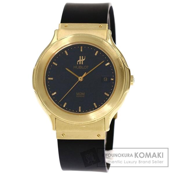 HUBLOT ウブロ 151.11.3 MDM エレガント 腕時計 K18イエローゴールド 