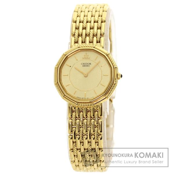 SEIKO セイコー クレドール ラウンドフェイス 2F70 腕時計 K18 SEIKO セイコー クレドール ラウンドフェイス 2F70 腕時計 K18