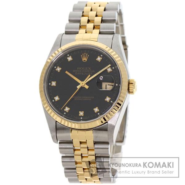 ROLEX（ロレックス） 16233G デイトジャスト 10P ダイヤモンド 腕時計