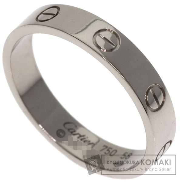 Cartier（カルティエ） ミニ ラブリング #58 リング・指輪 K18ホワイト