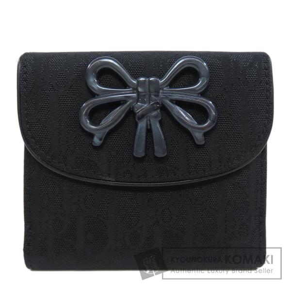 CHRISTIAN DIOR クリスチャンディオール トロッター柄 二つ折り