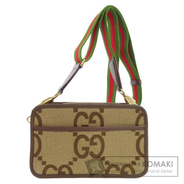 【希少】Gucci グッチ GG柄 肩掛けショルダー ハンドバッグ アビー金具 GUCCI グッチ 696075 ジャンボGG ミニバッグ ショルダーバッグ