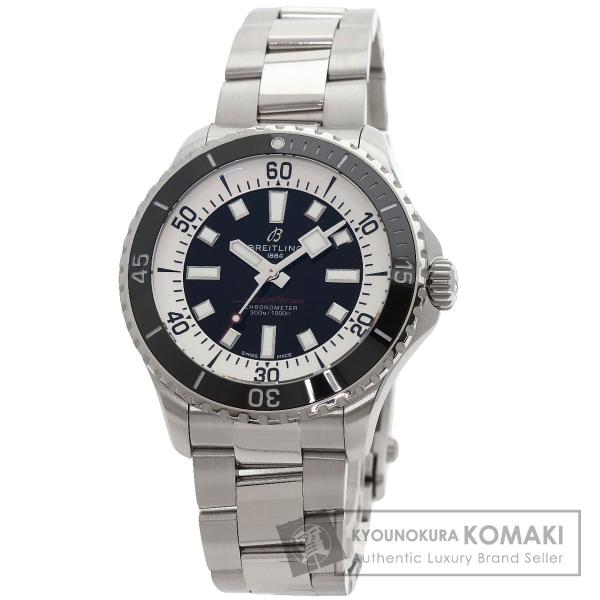 『美品』ブライトリング BREITLING A17376スーパーオーシャン44 ブライトリング（BREITLING） A17376 スーパーオーシャン