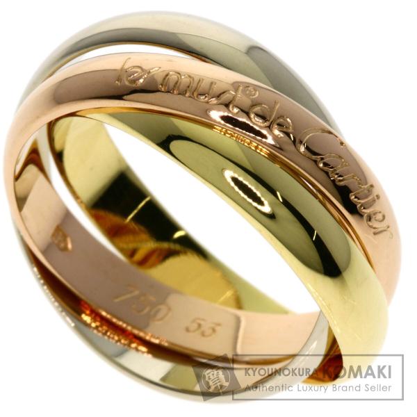 Cartier トリニティリング SM　53号 Cartier（カルティエ） トリニティ #53 リング・指輪 K18イエロー