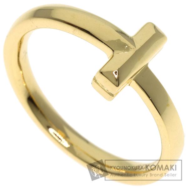 TIFFANY&Co.（ティファニー） Tワン リング・指輪 K18イエローゴールド