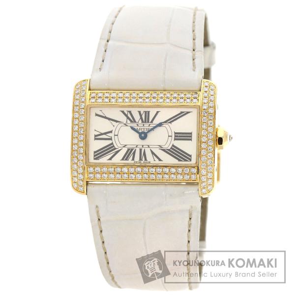 Cartier（カルティエ） WA301071 ミニ タンクディヴァン ダイヤモンド
