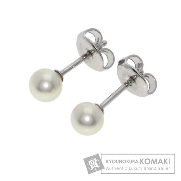 MIKIMOTO（ミキモト） パール 真珠 ピアス K18ホワイトゴールド