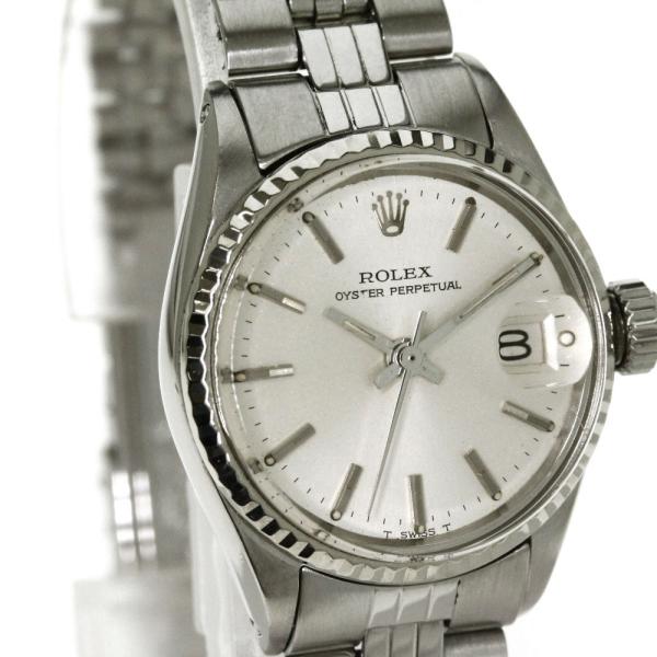 Rolex ロレックス 6517 スーパーsale セール期間限定 オイスターパーペチュアル レディース 腕時計 中古 ステンレススチール