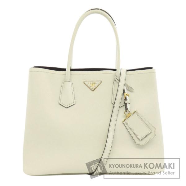 PRADA プラダ B2756T 2WAY トートバッグ レザー レディース 中古 PRADA プラダ B2756T 2WAY トートバッグ レザー レディース 中古