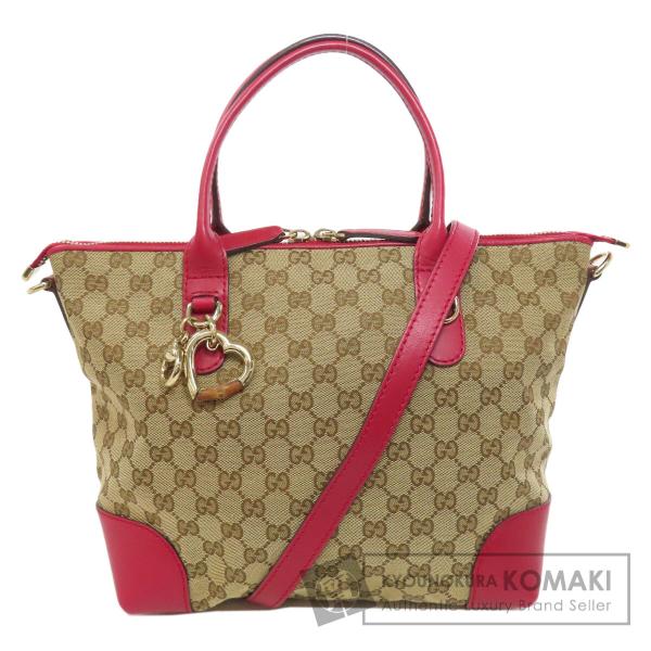 GUCCI グッチ 269957 GG ハートチャーム トートバッグ