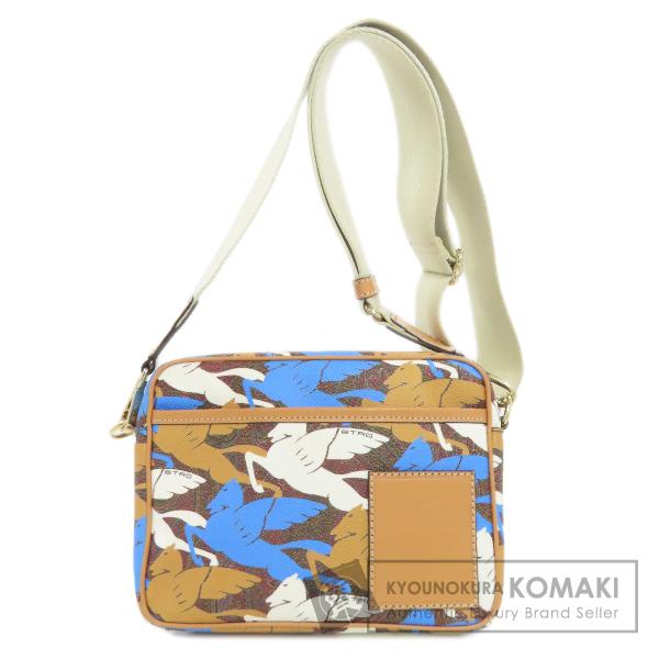 ETRO（エトロ） ペガサス柄 ショルダーバッグ PVC レディース 中古