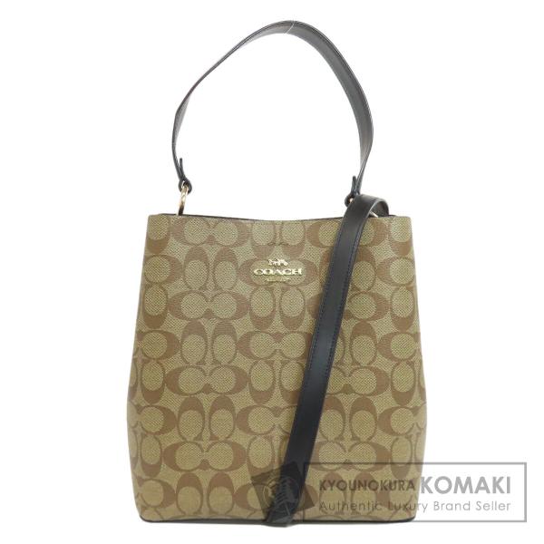 COACH（コーチ） 91512 タウン バケット シグネチャー 2WAY 