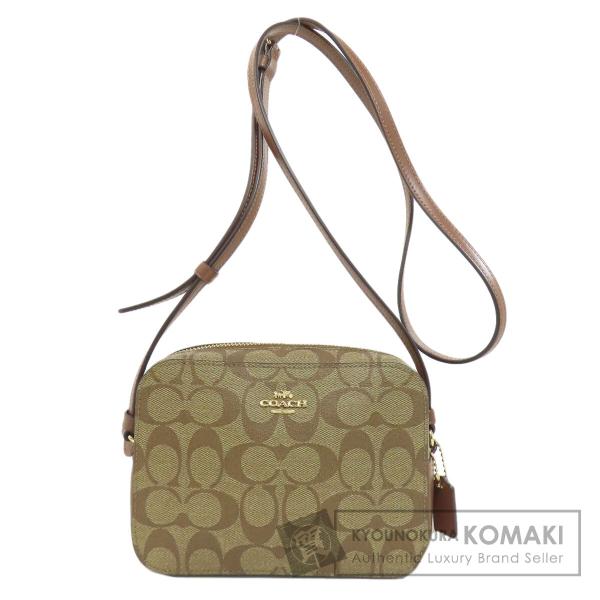 COACH（コーチ） 91677 ミニ カメラバッグ シグネチャー ショルダー