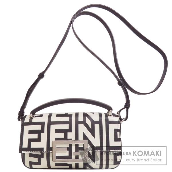 フェンディ FENDI  マークジェイコブスコラボ バゲット フォンポーチ 2WAY  ハンドバッグ 中古 FENDI（フェンディ） マークジェイコブスコラボ バゲット フォンポーチ
