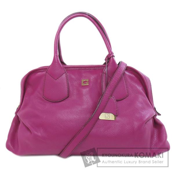 GHERARDINI ゲラルディーニ 2WAY トートバッグ レザー レディース 中古