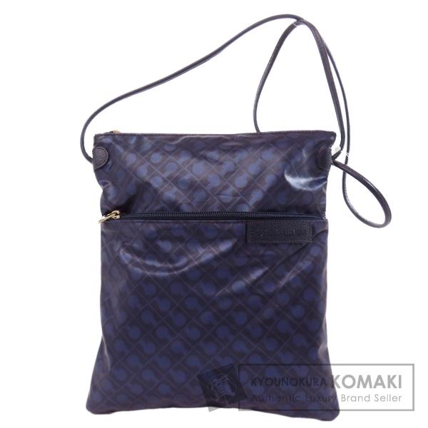 ゲラルディーニ GHERARDINI  ロゴモチーフ ソフティ  ショルダーバッグ ポリエステル 中古 GHERARDINI（ゲラルディーニ） ロゴモチーフ ソフティ ショルダー