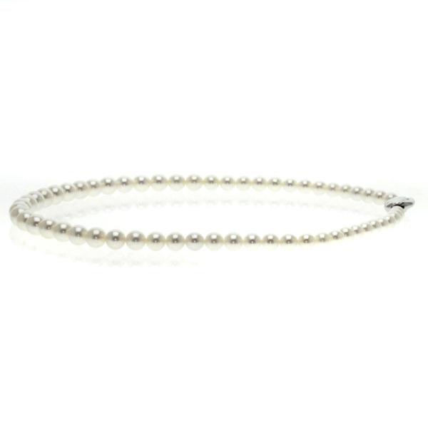Tasaki タサキ 真珠 ネックレス シルバー 中古 爆買いセール レディース