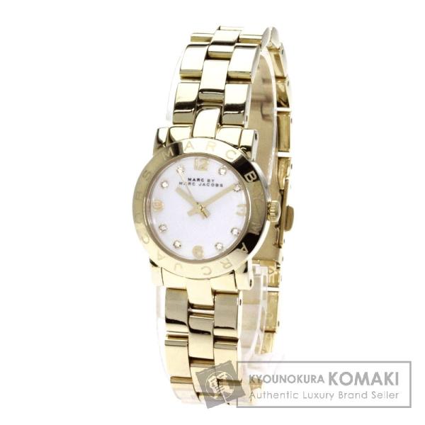 Marc By Jacobs 70 Offアウトレット マークバイマークジェイコブス ロゴデザイン Gp 中古 腕時計 レディース