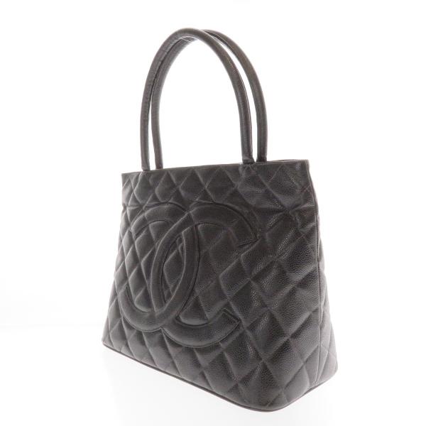 Chanel シャネル 復刻トート トートバッグ レディース 驚きの値段で キャビアスキン 中古