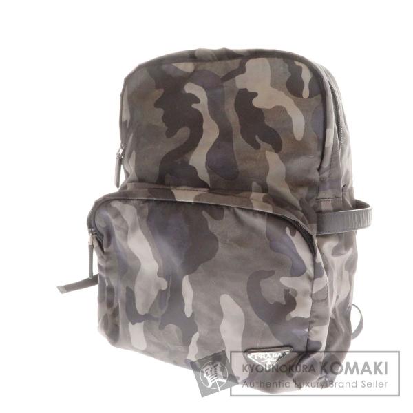 Prada プラダ カモフラージュ リュック デイパック ナイロン素材 メンズ 中古 Mathshub In