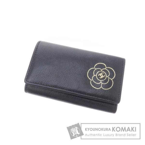 Chanel シャネル カメリア キーケース レザー レディース 中古 再再販