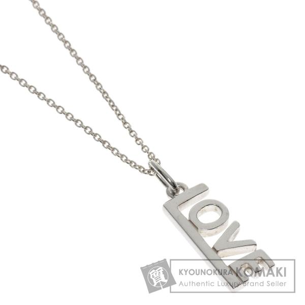 TIFFANY&Co.（ティファニー） ラブ LOVE ロゴ ネックレス シルバー