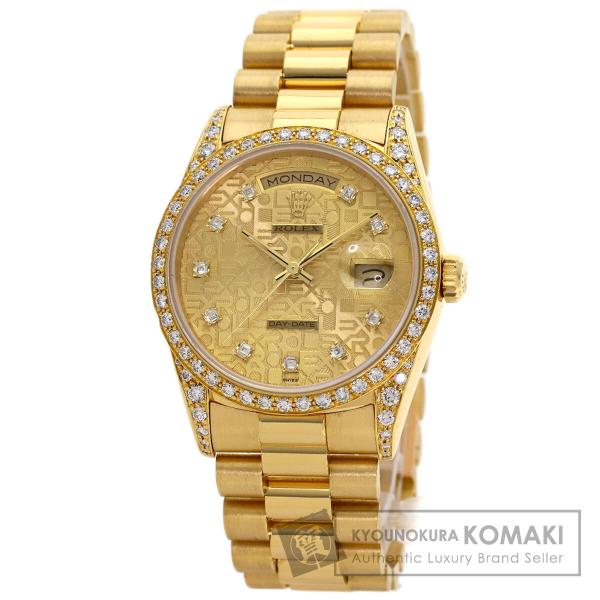 ROLEX（ロレックス） 18388G デイデイト ベゼル・ラグ ダイヤモンド